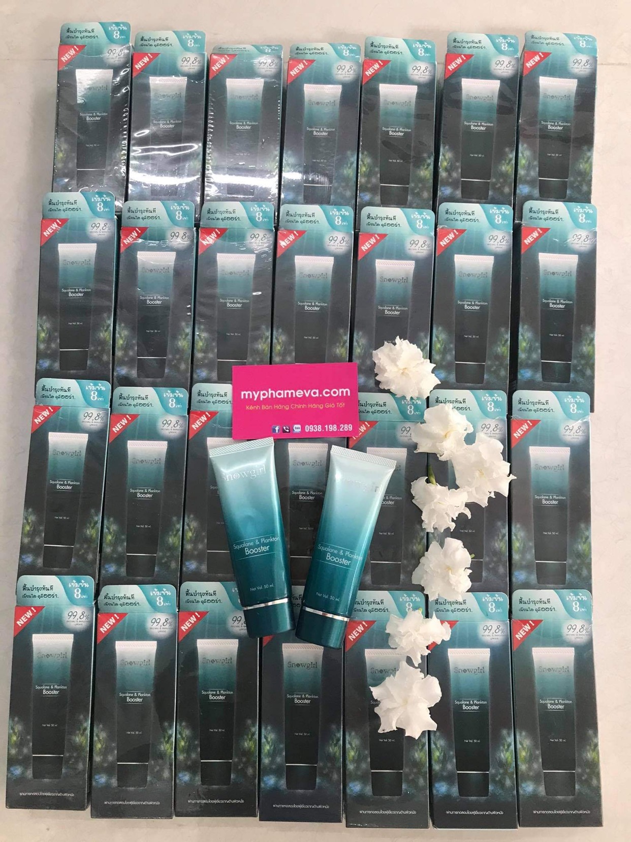 Serum Trắng Da Vi Tảo Biển Snowgirl TháiLan Chăm Sóc Mặt-1